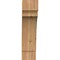 Ekena Millwork 6"W x 16"D x 24"H Merced Rough Sawn Knee Brace, Western Red Cedar BRC06X16X24MRC00RWR - alternate 3